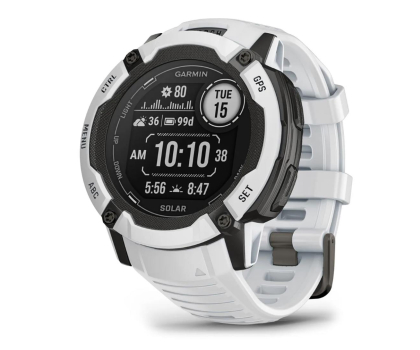 Smartwatch GARMIN Instinct 2X Solar 50mm Mleczny kwarc (010-02805-04)